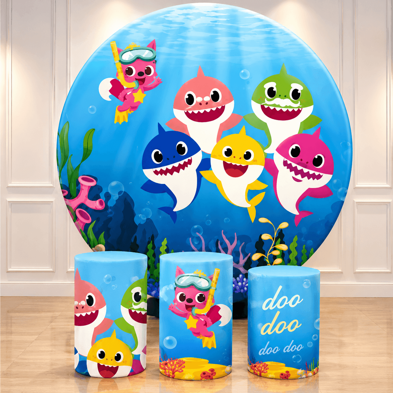 BABY SHARK BACKDROPS - BACKDROPS Hire Brisbane