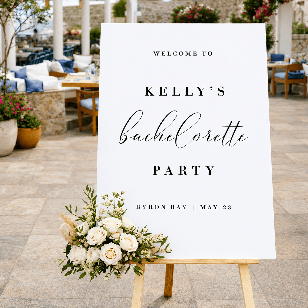 Customised Welcome Sign Printing hire in Brisbane