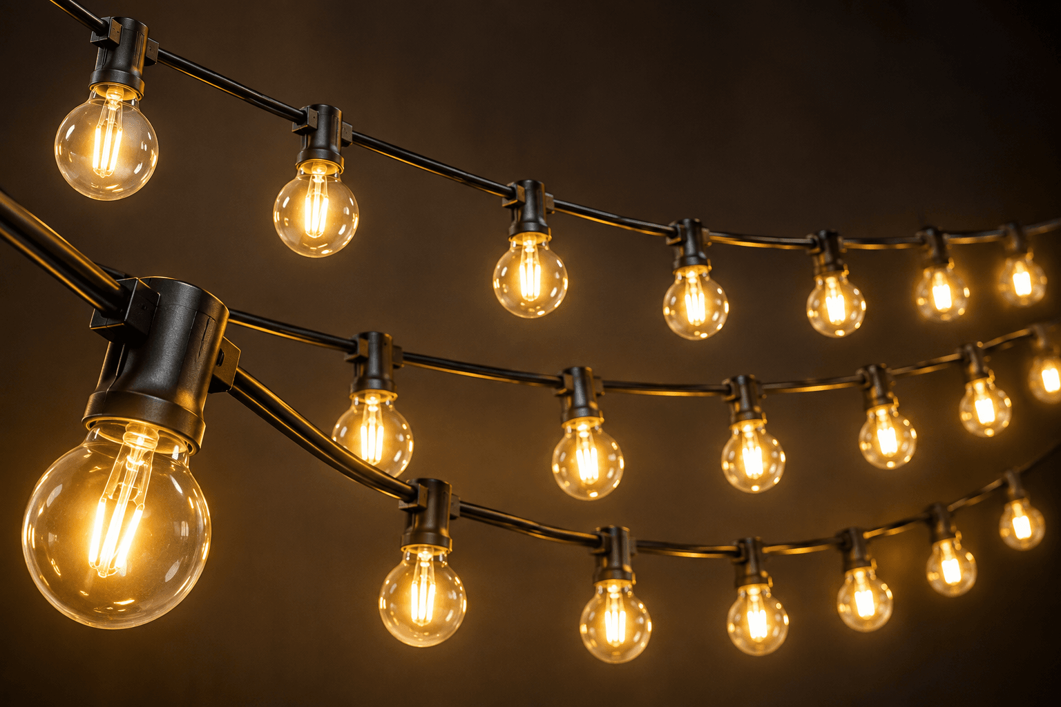Festoon Lights hire in Brisbane