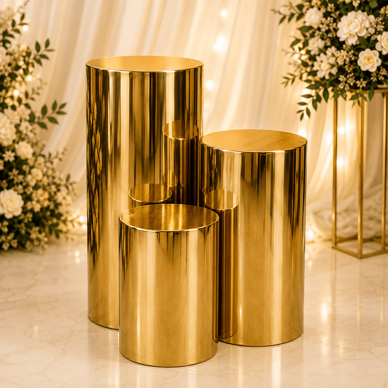 GOLDEN PLINTHS - PLINTHS Hire Brisbane
