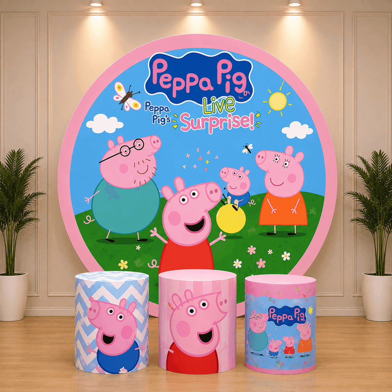 PEPPA PIG BACKDROPS - THEMED BACKDROPS Hire Brisbane