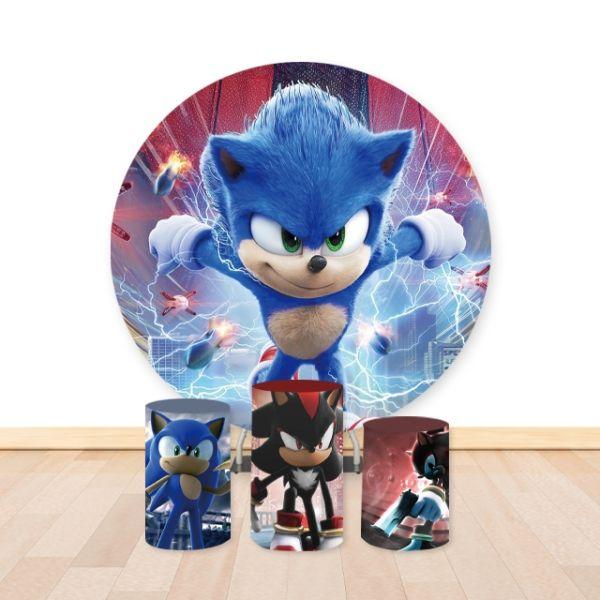 SONIC BACKDROP - THEMED BACKDROPS Hire Brisbane