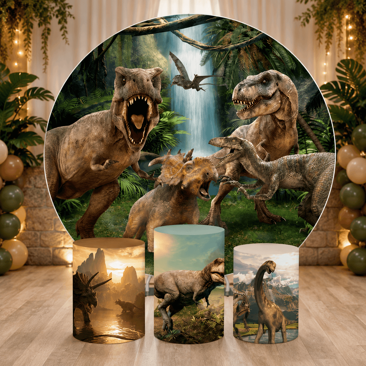DINOSAUR BACKDROPS - BACKDROPS Hire Brisbane