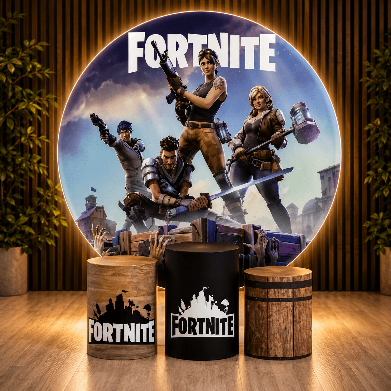 FORTNIGHT BACKDROP - BACKDROPS Hire Brisbane