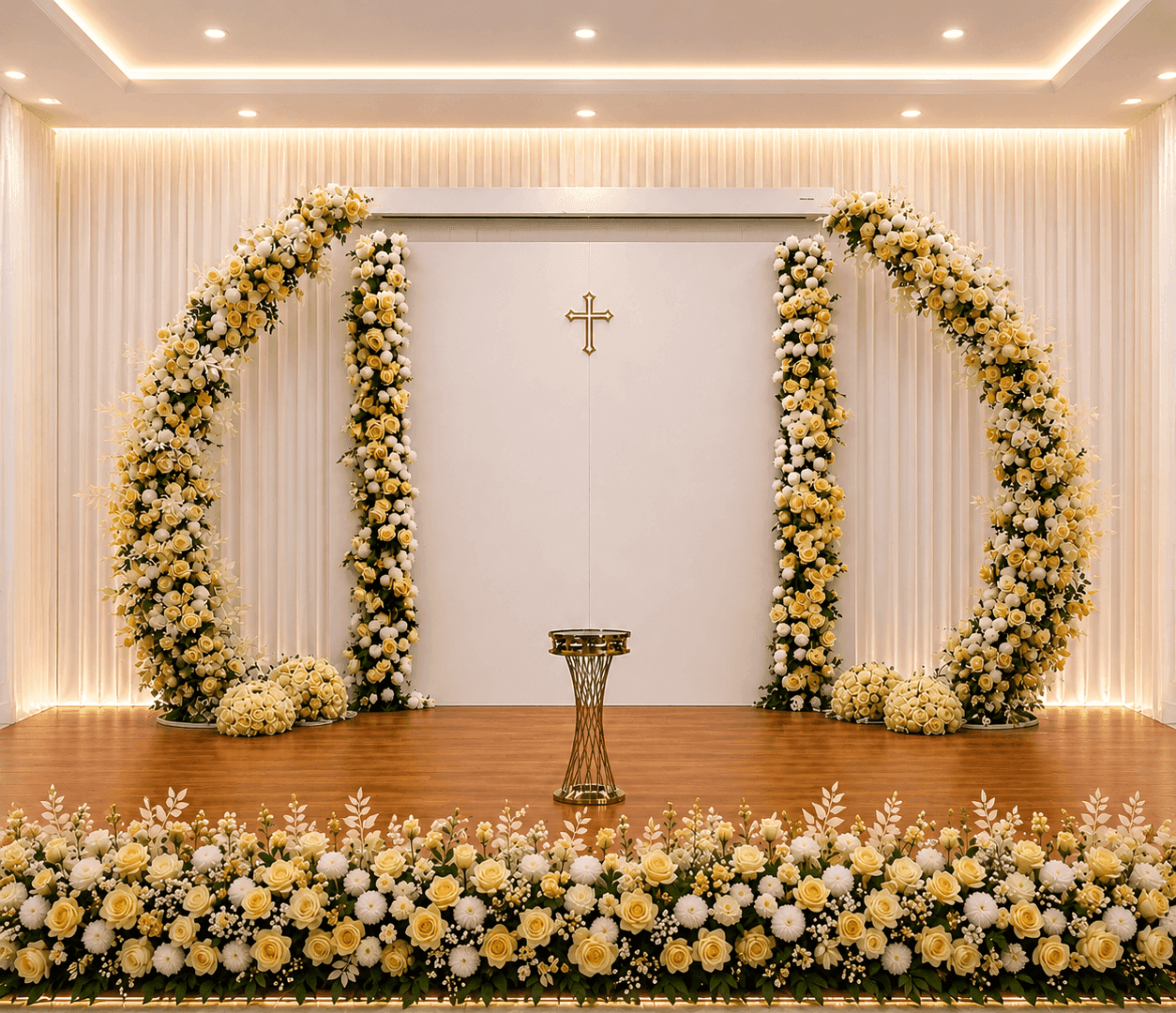 Holy Communion Decoration Ideas: Backdrops, Plinths & Lighting for Your Celebration
