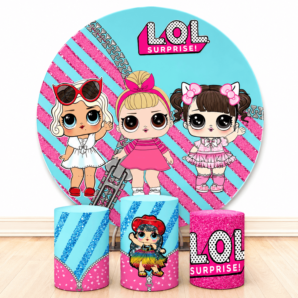 LOL THEMED BACKDROP - BACKDROPS Hire Brisbane