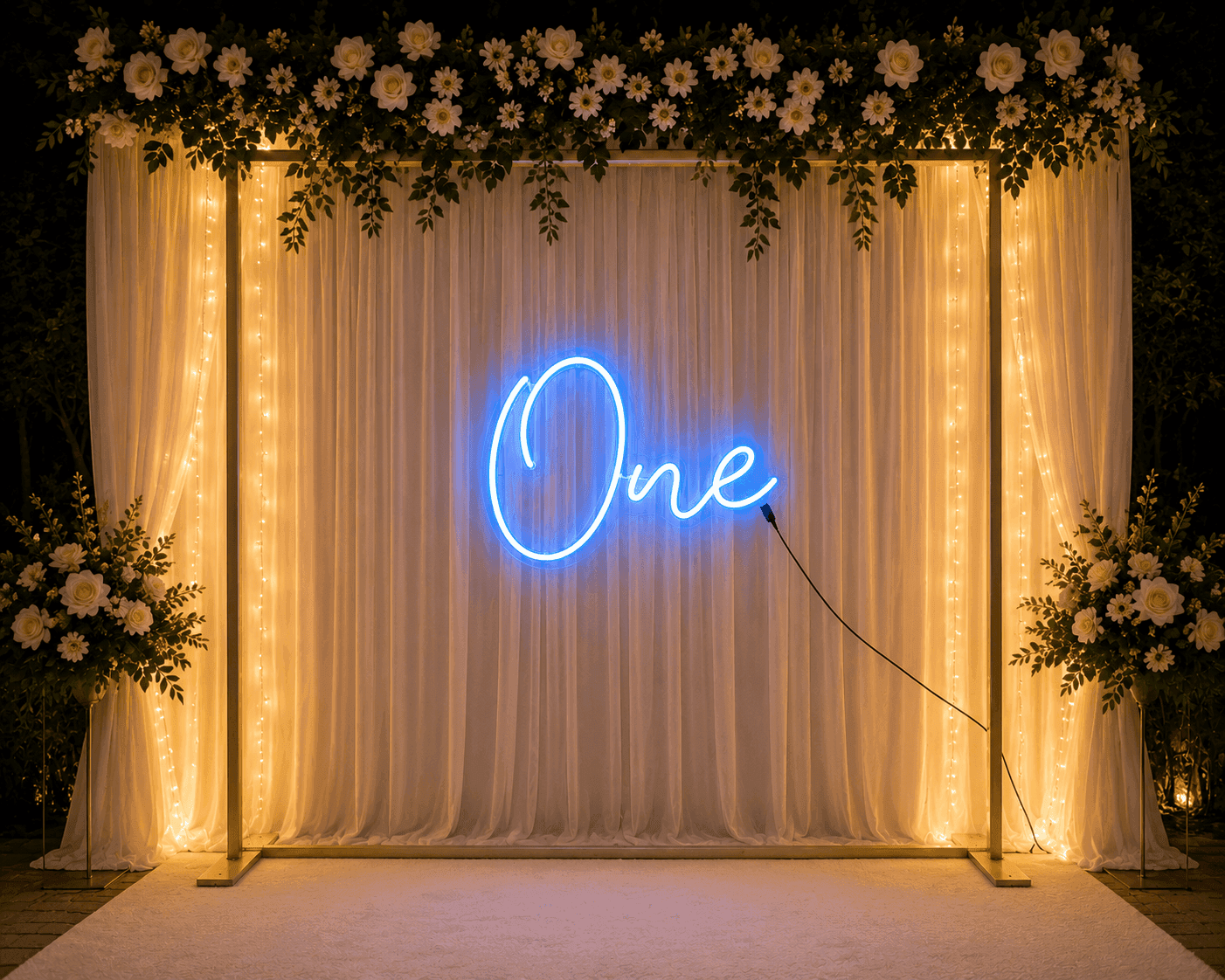ONE NEON SIGN - LIGHTING Hire Brisbane